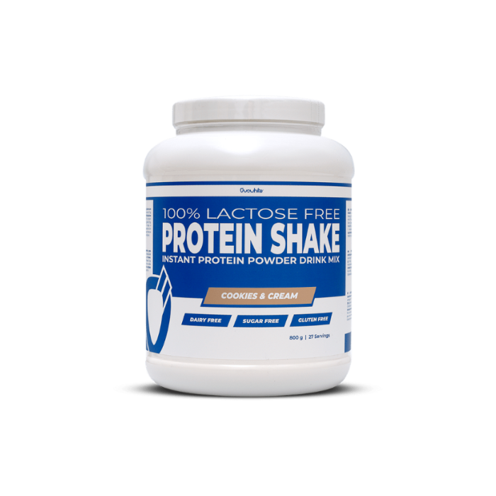 100% LACTOSE FREE PROTEIN SHAKE 800GR