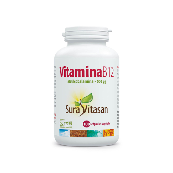 VITAMINA B12 500 MCG 100 CAPS