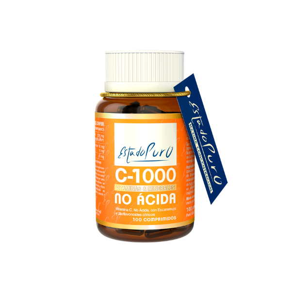 VITAMINA C-1000 NO ACIDA