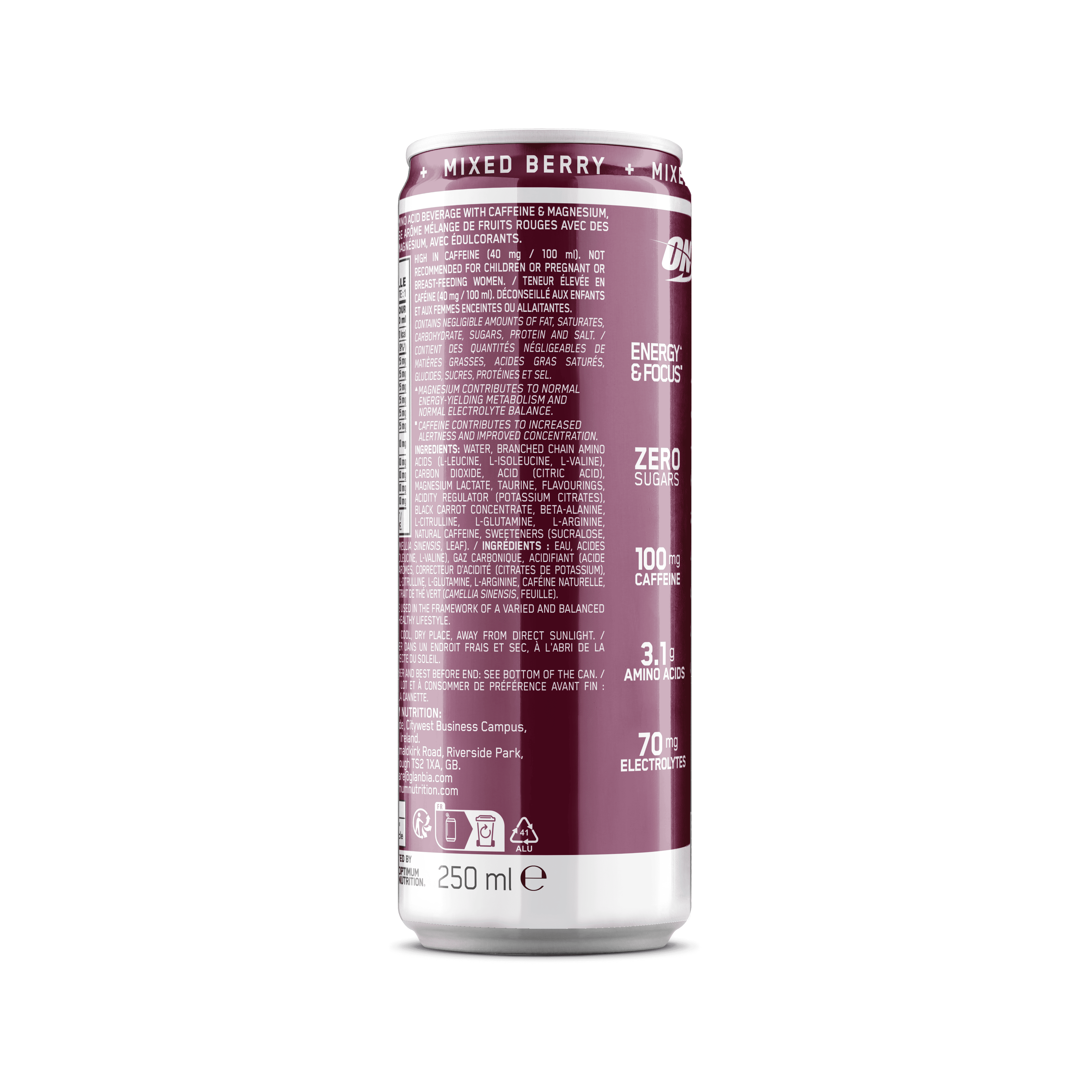 AMINO ENERGY +ELECTROLITES 250ML