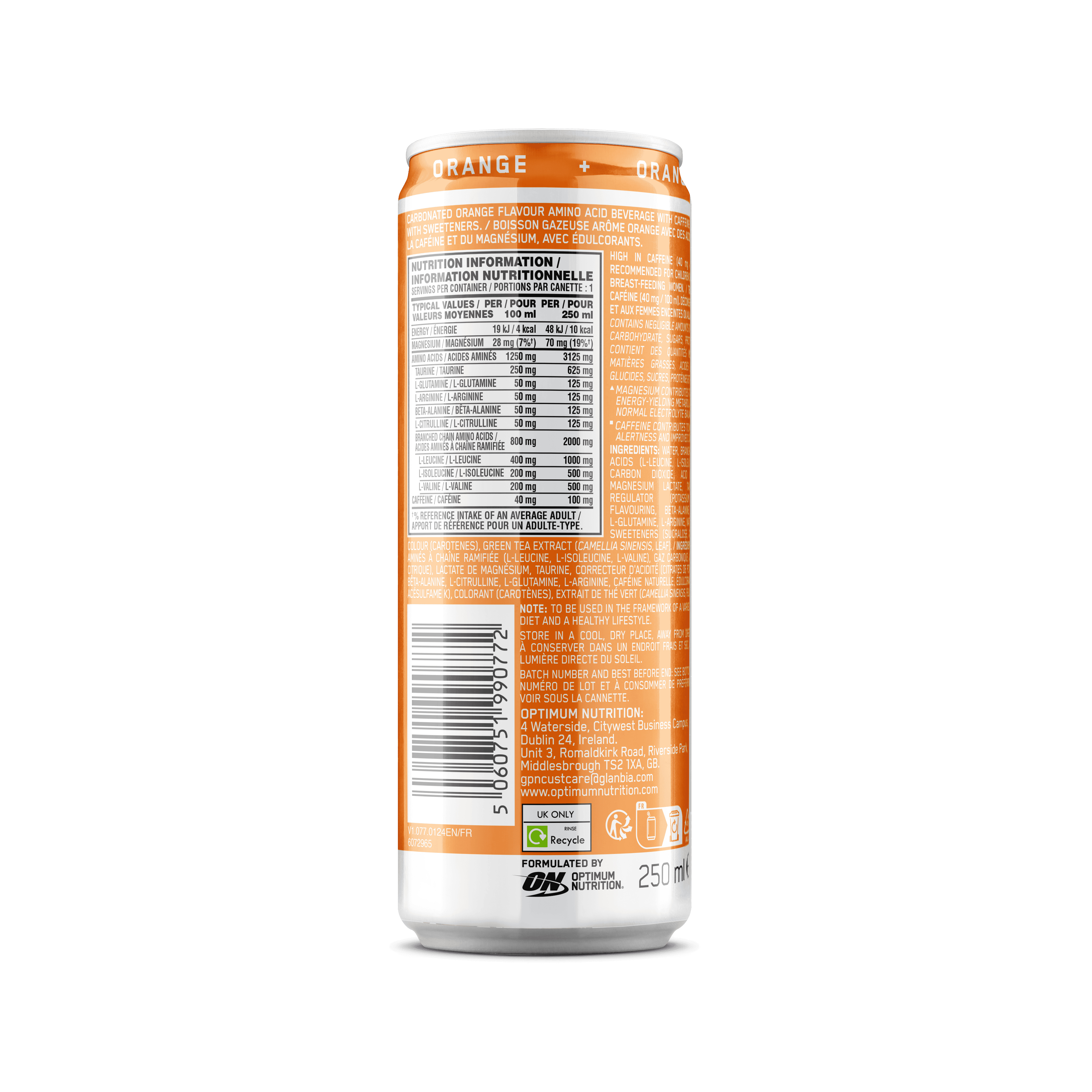AMINO ENERGY +ELECTROLITES 250ML