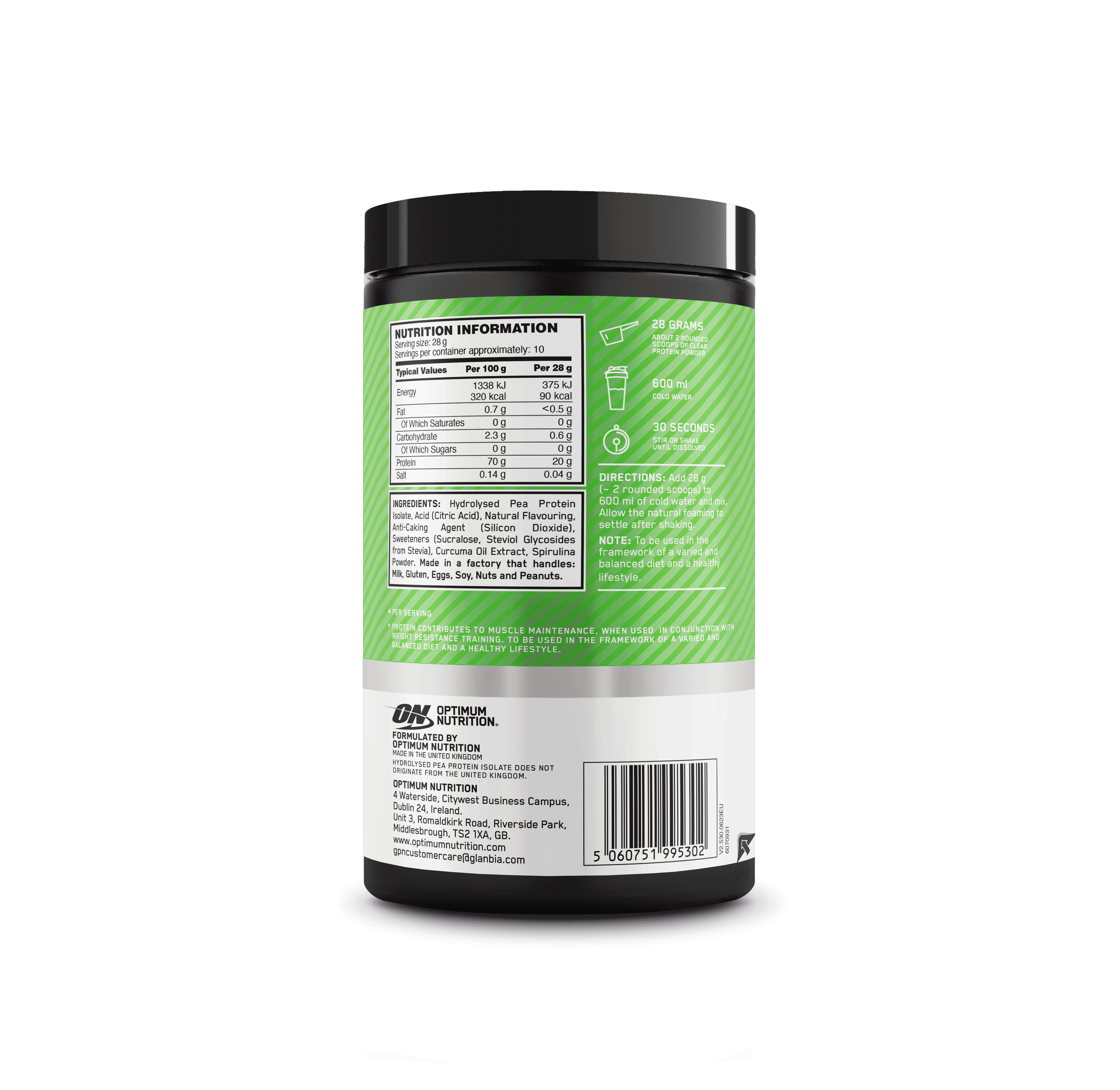 GOLD STANDARD CLEAR PLANT 280GR