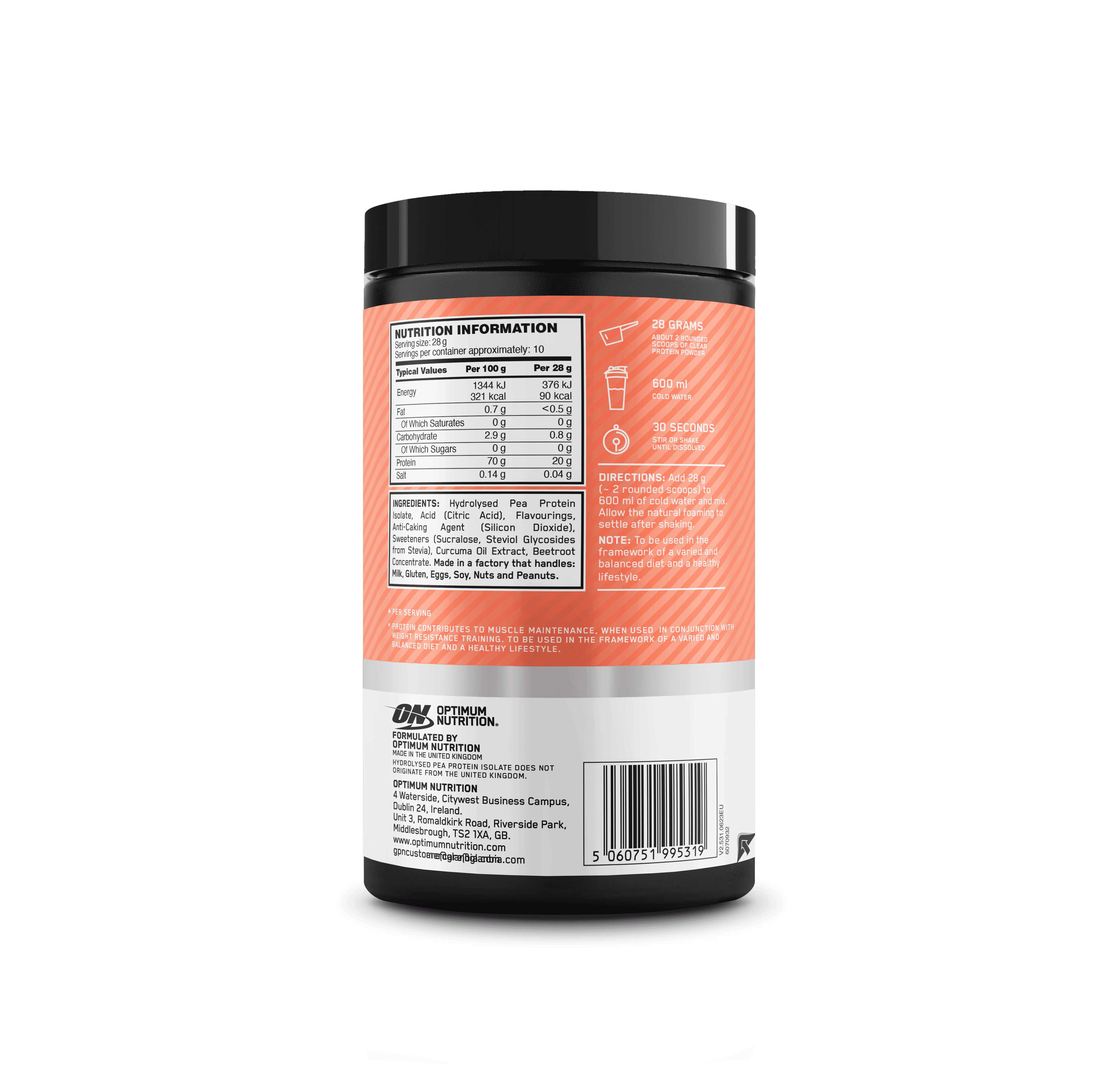 GOLD STANDARD CLEAR PLANT 280GR