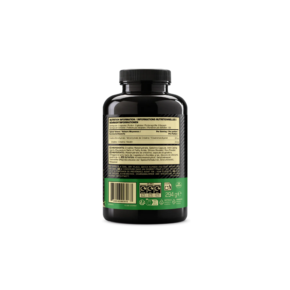 MICRONISED CREATINE CREAPURE 200 CAPS