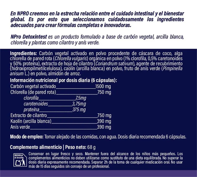 DETOXINTEST 90 CAPS
