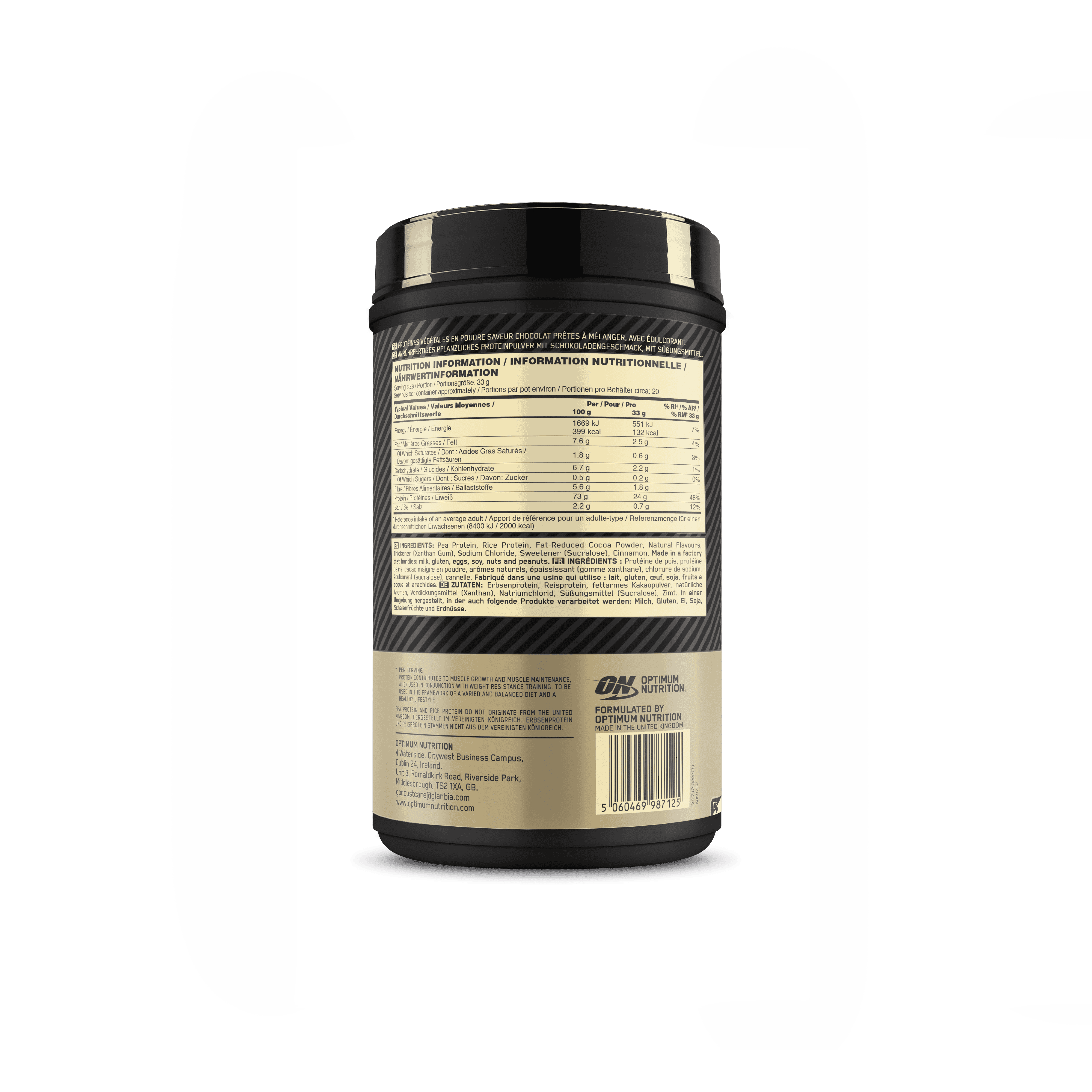 GOLD STANDARD 100% PLANT 684GR
