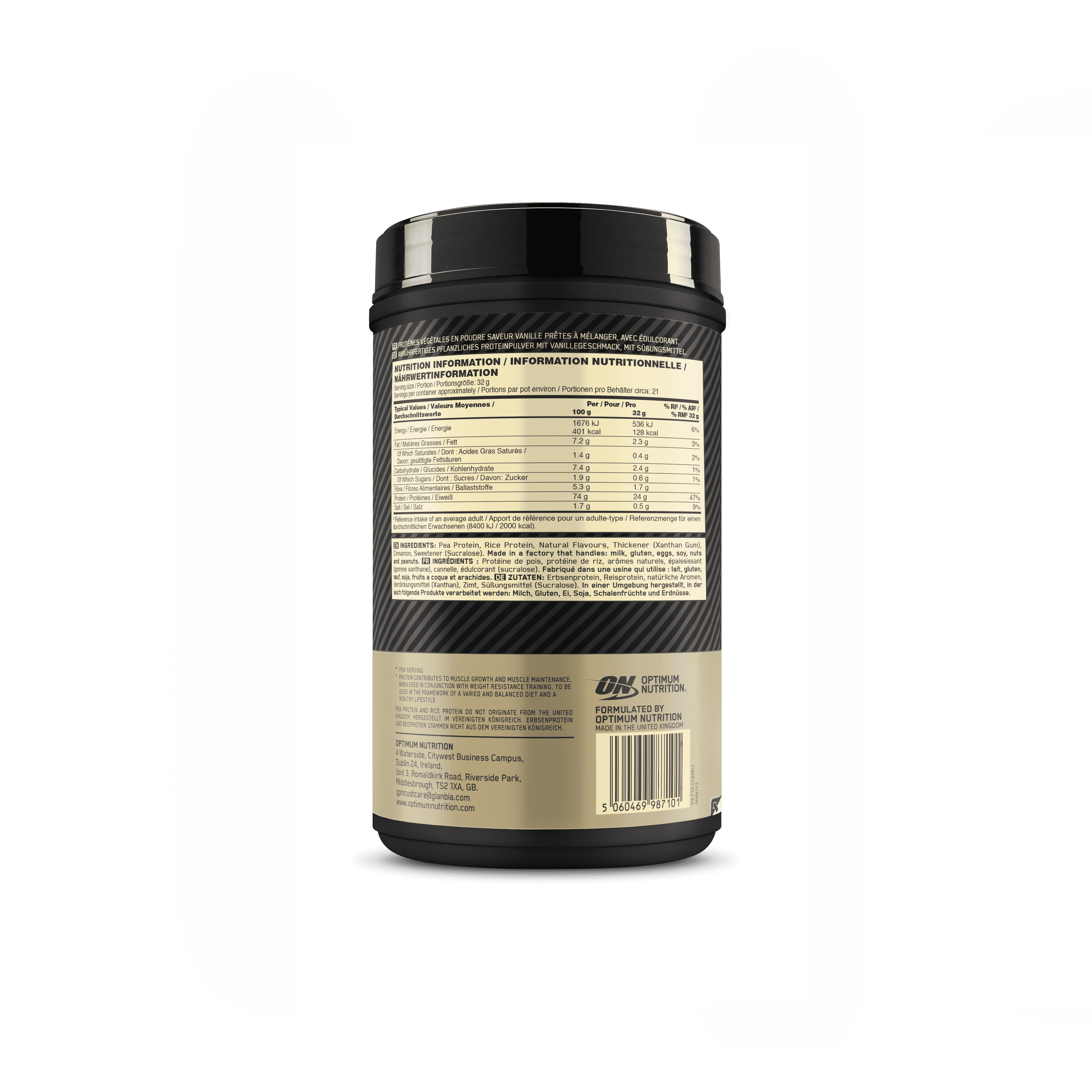 GOLD STANDARD 100% PLANT 684GR