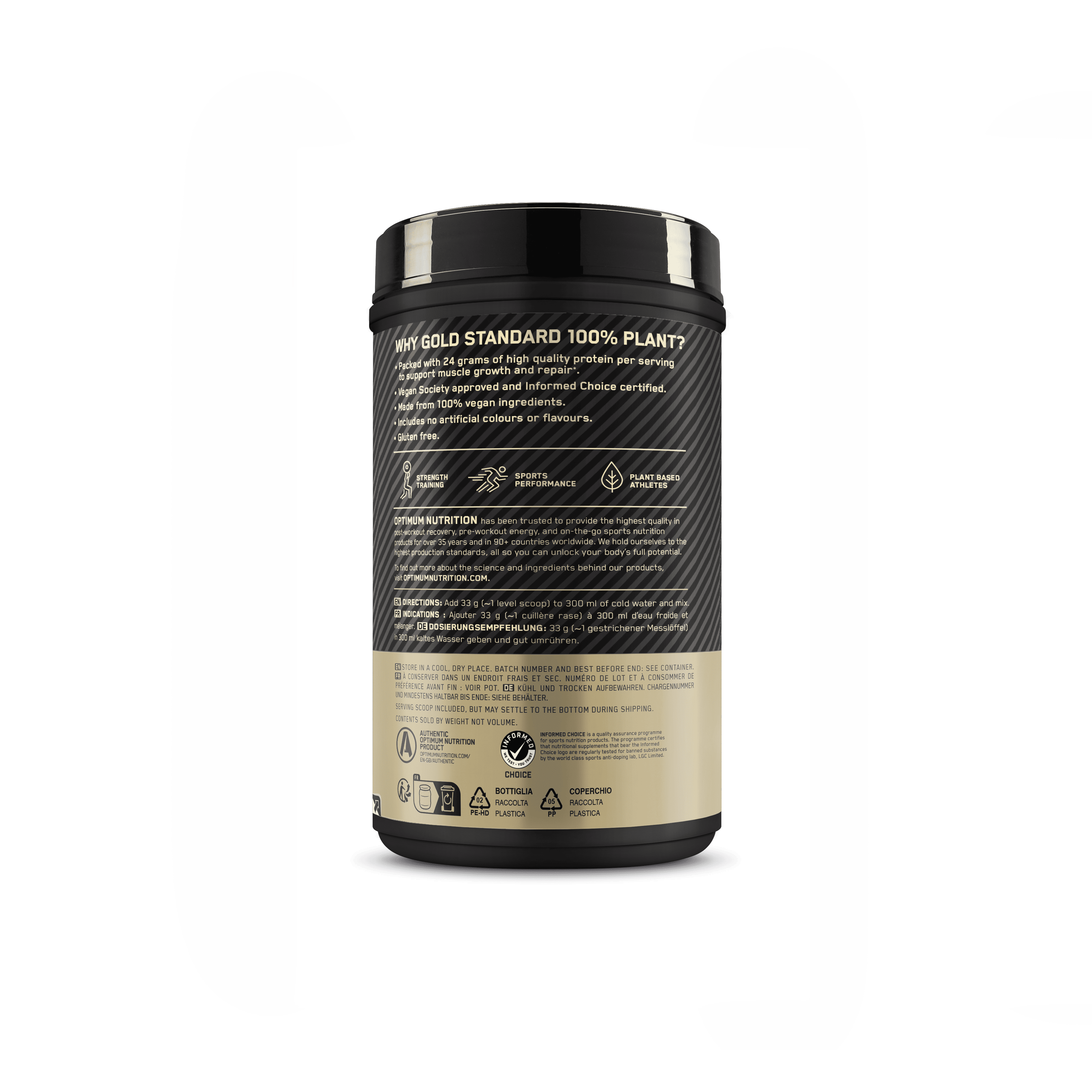 GOLD STANDARD 100% PLANT 684GR