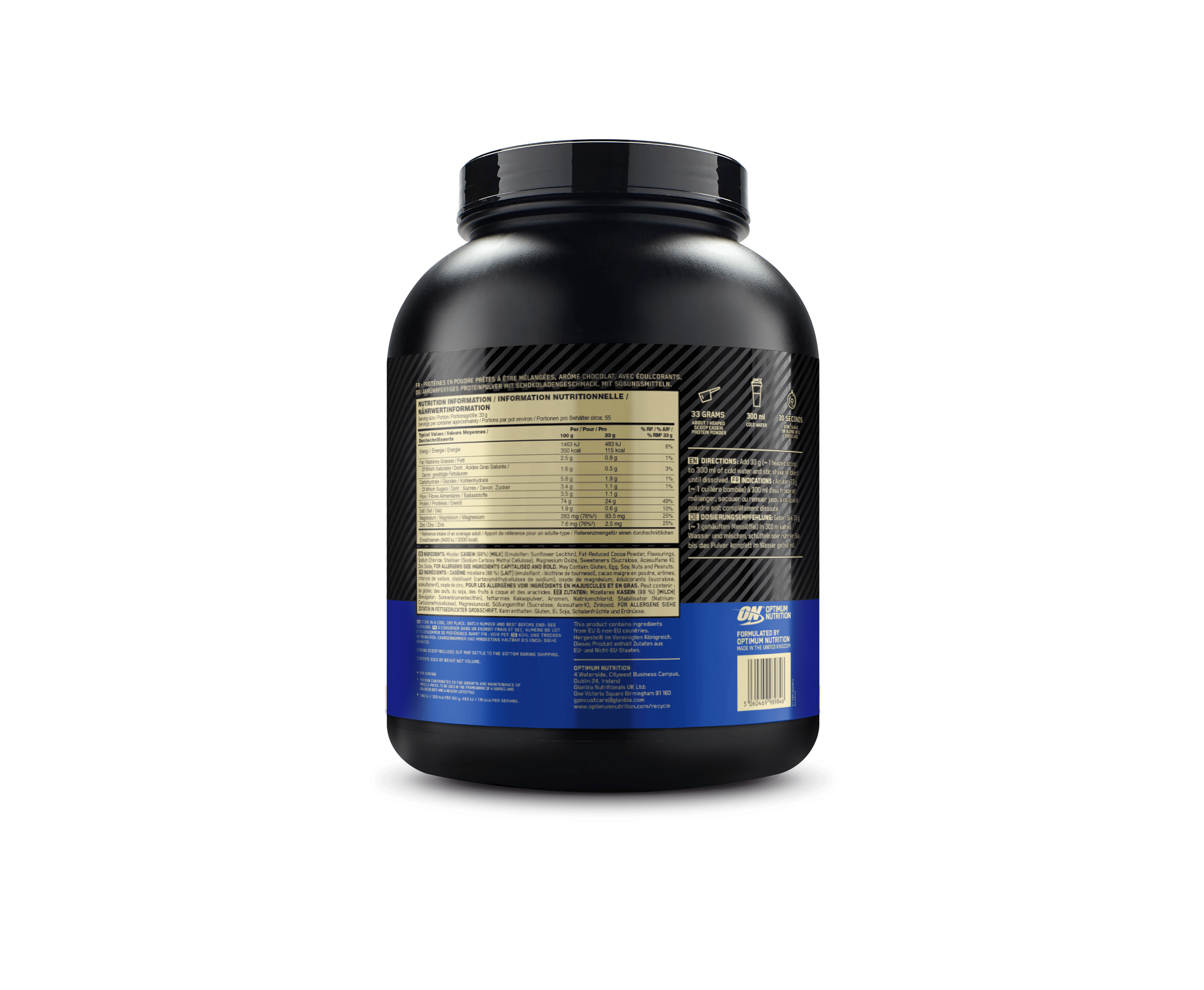 GOLD STANDARD 100% CASEIN 1,82KG