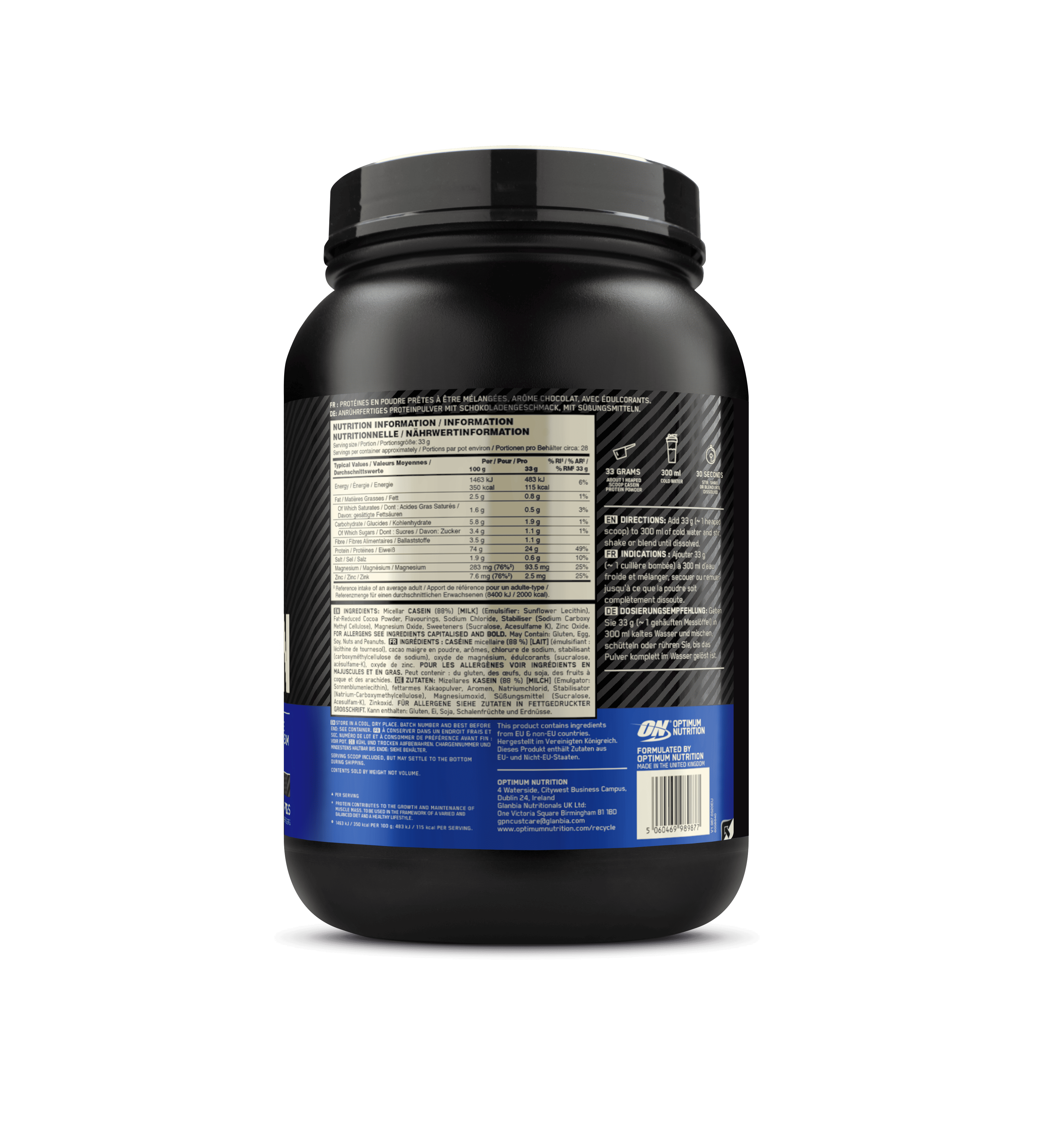 GOLD STANDARD 100% CASEIN 924GR