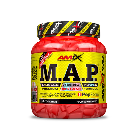 M.A.P. MUSCLE AMINO POWER 375 TABL
