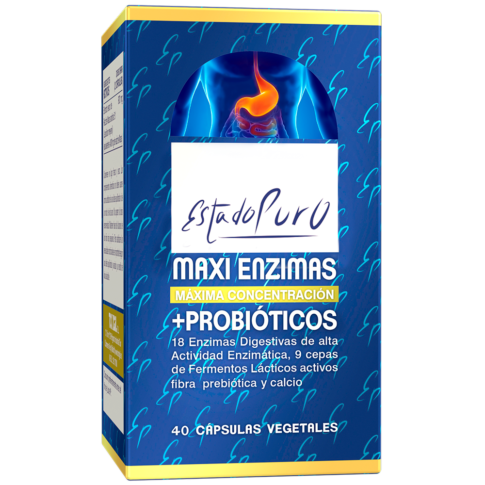 MAXI ENZIMAS+PROBIOTICOS 40 CAPS