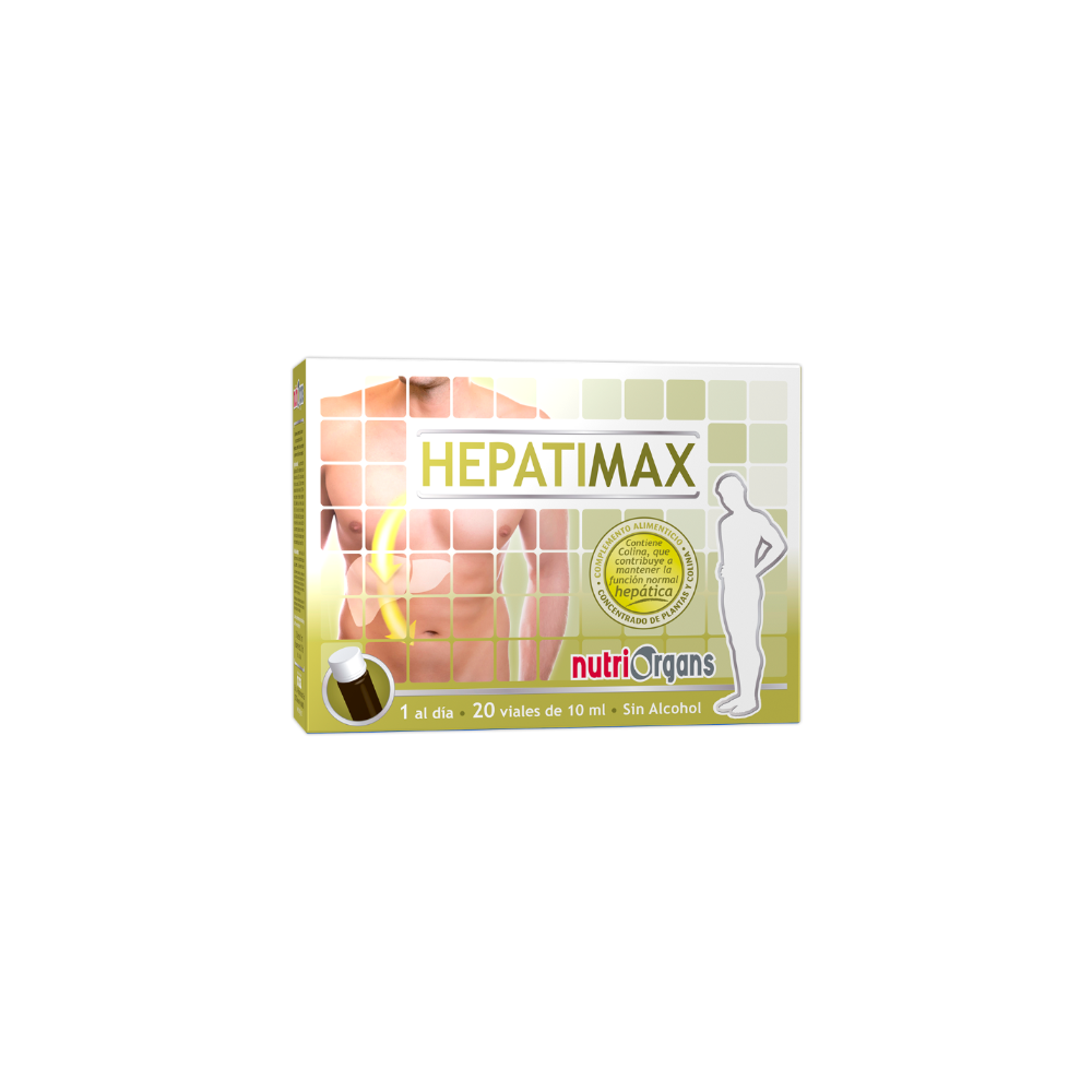 NUTRIORGANS HEPATIMAX 20 VIALES