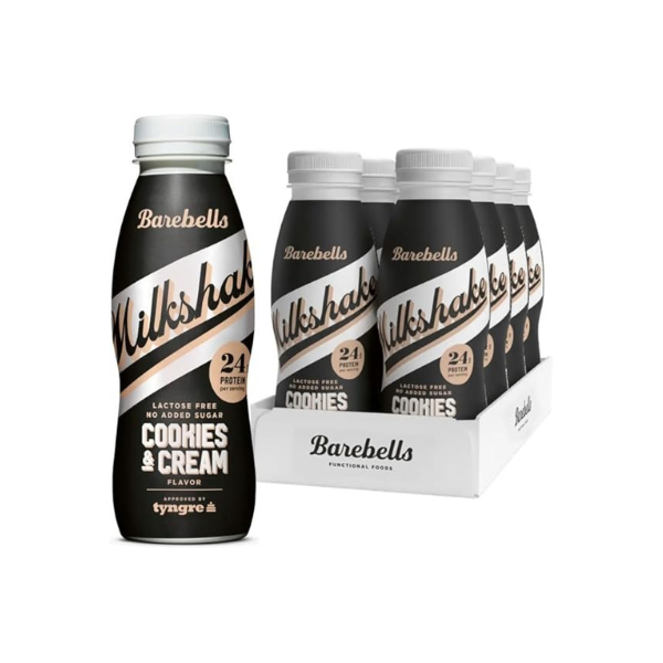 PACK BAREBELLS MILKSHAKES 300ML x8
