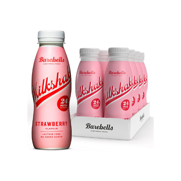 PACK BAREBELLS MILKSHAKES 300ML x8