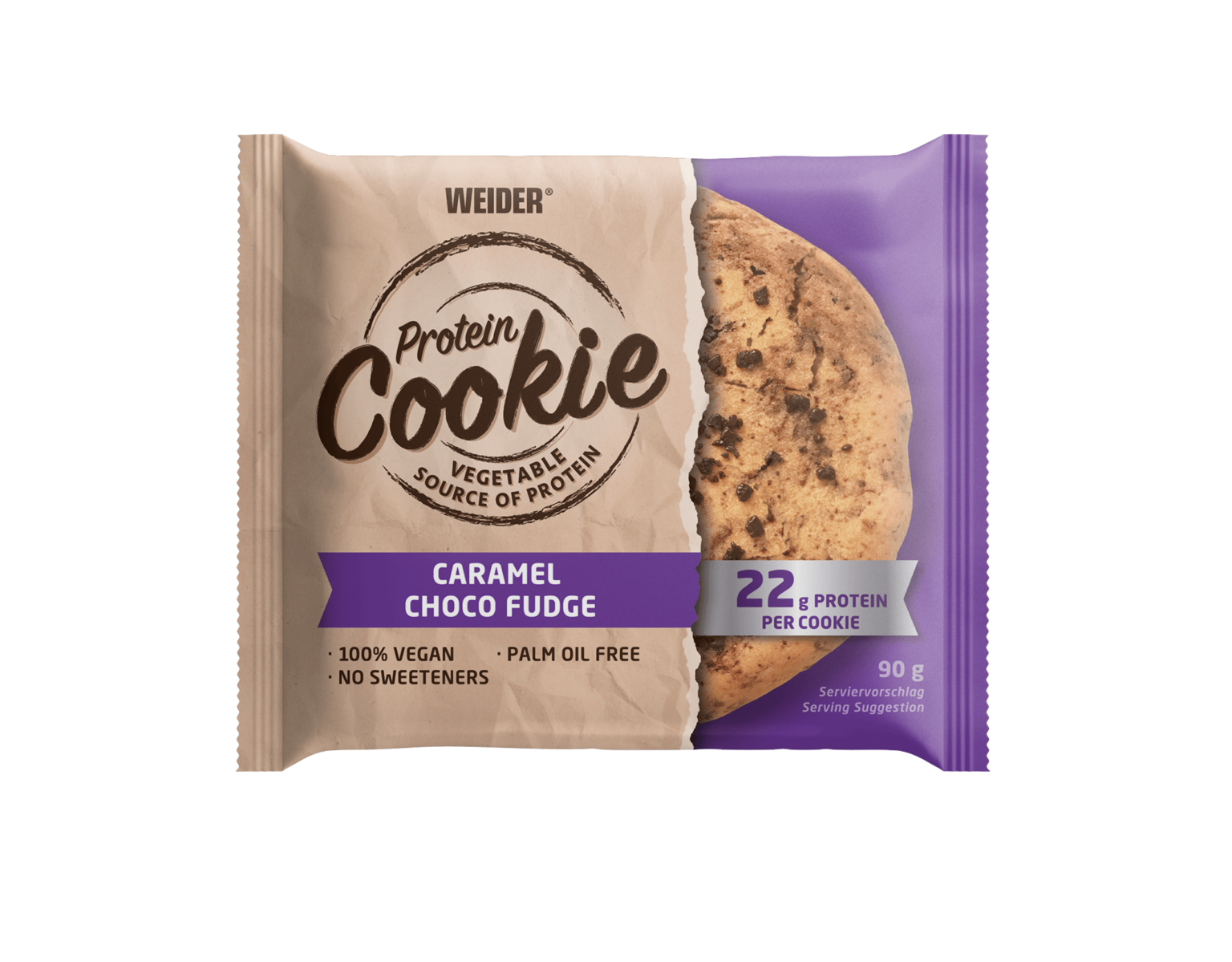PROTEIN COOKIE 90GR CARAMEL CHOCO FUDGE