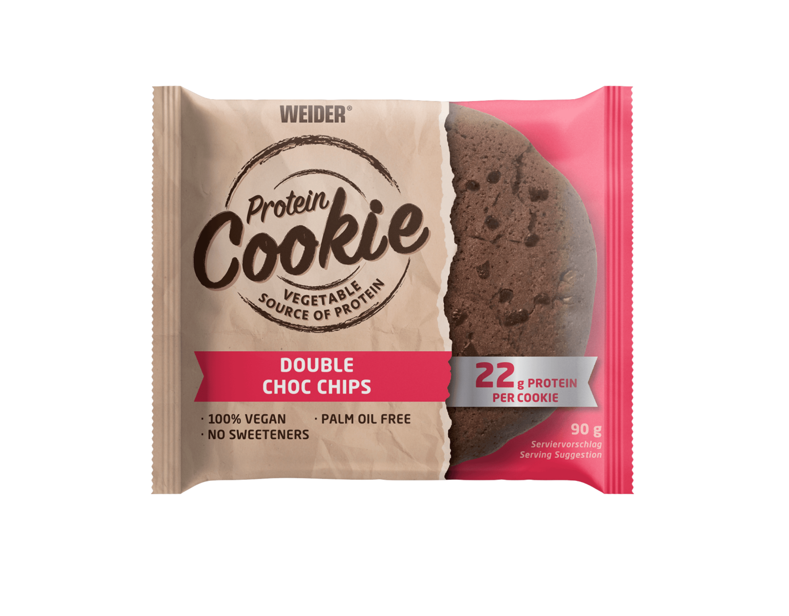 PROTEIN COOKIE 90GR DOUBLE CHOC CHIPS
