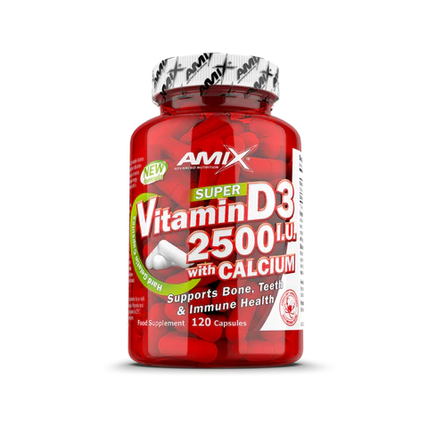 VITAMIN D3 2500 IU WITH CALCIUM 120 CAPS