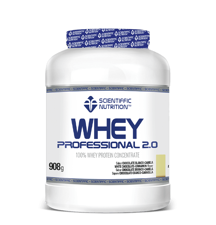 Whey Professional 2.0 Lacprodan® Digezyme® 908g Choco Blanco-Canela